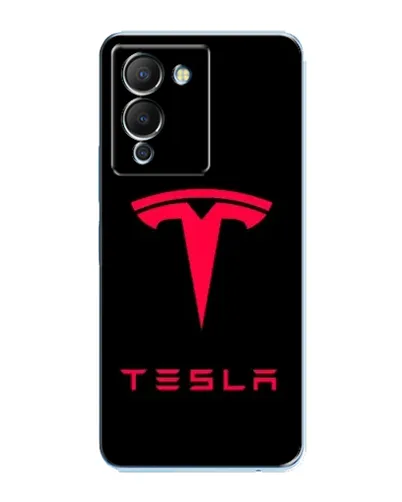 Чохол для Infinix Note 12 (G96) з картинкою «Tesla Red Logo» Чохол для Infinix Note 12 (G96) з картинкою «Tesla Red Logo»