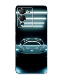 Чохол для Infinix Note 12 (G96) з картинкою «Tesla в неоні» Чохол для Infinix Note 12 (G96) з картинкою «Tesla в неоні»