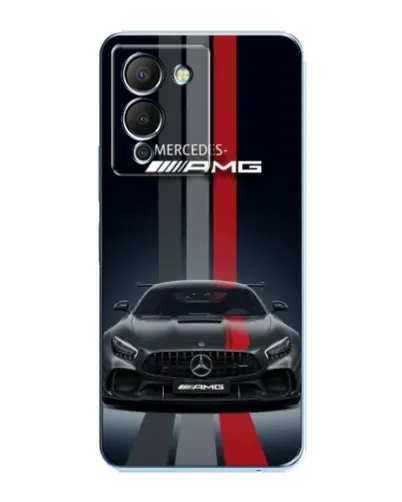 Чохол для Infinix Note 12 (G96) з картинкою «Mercedes — білий карбон» Чохол для Infinix Note 12 (G96) з картинкою «Mercedes — білий карбон»