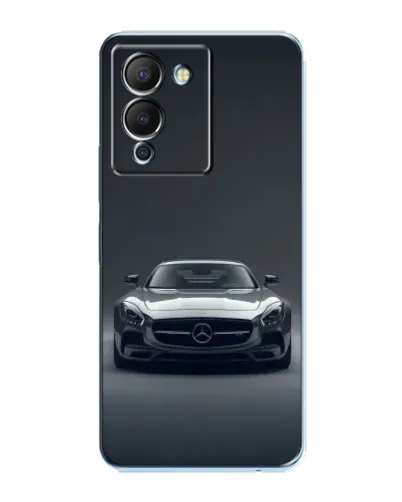 Чохол для Infinix Note 12 (G96) з картинкою «Mercedes на чорному» Чохол для Infinix Note 12 (G96) з картинкою «Mercedes на чорному»