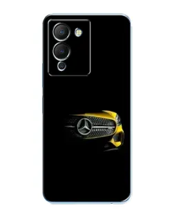 Чехол для Infinix Note 12 (G96) с картинкой «Mercedes — ретро стиль»