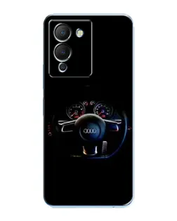Чохол для Infinix Note 12 (G96) з картинкою «Салон Audi — кермо» Чохол для Infinix Note 12 (G96) з картинкою «Салон Audi — кермо»