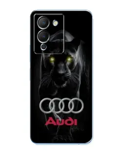 Чехол для Infinix Note 12 (G96) с картинкой «Пантера и Audi» Чехол для Infinix Note 12 (G96) с картинкой «Пантера и Audi»
