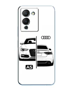 Чехол для Infinix Note 12 (G96) с картинкой «Audi — контрастный дизайн» Чехол для Infinix Note 12 (G96) с картинкой «Audi — контрастный дизайн»