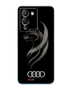 Чехол для Infinix Note 12 (G96) с картинкой «Графика — пантера и Audi» Чехол для Infinix Note 12 (G96) с картинкой «Графика — пантера и Audi»