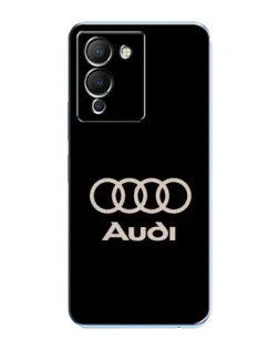 Чехол для Infinix Note 12 (G96) с картинкой «Audi — золотой логотип» Чехол для Infinix Note 12 (G96) с картинкой «Audi — золотой логотип»