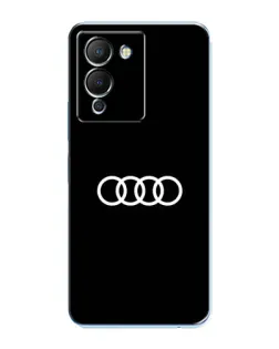 Чехол для Infinix Note 12 (G96) с картинкой «Audi White Logo» Чехол для Infinix Note 12 (G96) с картинкой «Audi White Logo»