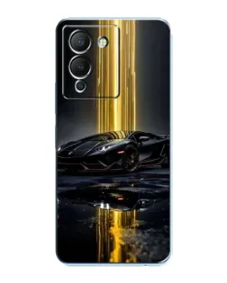 Чохол для Infinix Note 12 (G96) з картинкою «Нічний Lamborghini драйв»