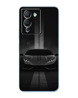 Чохол для Infinix Note 12 (G96) з картинкою «Lamborghini симетрія доріг»
