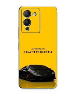 Чохол для Infinix Note 12 (G96) з картинкою «Lamborghini Huracan чорний»