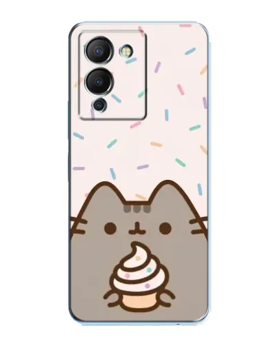 Чохол для Infinix Note 12 (G96) з картинкою «Пушин з кексом»