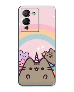 Чохол для Infinix Note 12 (G96) з картинкою «Єдиноріг Pusheen»