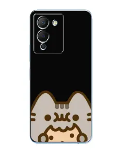 Чохол для Infinix Note 12 (G96) з картинкою «Пушин на чорному»