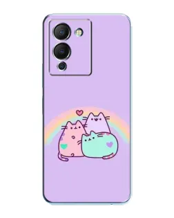 Чохол для Infinix Note 12 (G96) з картинкою «Веселкові Пушини»