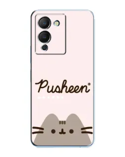 Чохол для Infinix Note 12 (G96) з картинкою «Pusheen логотип»