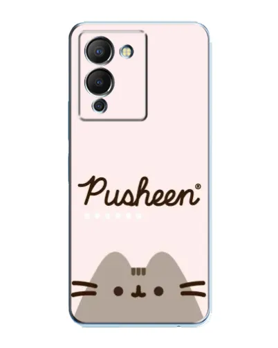 Чохол для Infinix Note 12 (G96) з картинкою «Pusheen логотип»