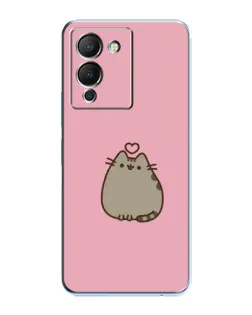 Чохол для Infinix Note 12 (G96) з картинкою «Pusheen серце»