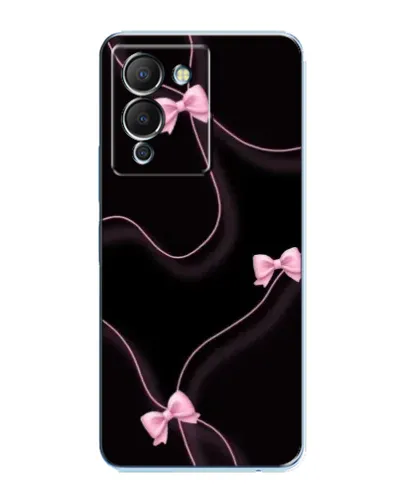 Чехол для Infinix Note 12 (G96) с картинкой «Розовые ленты»