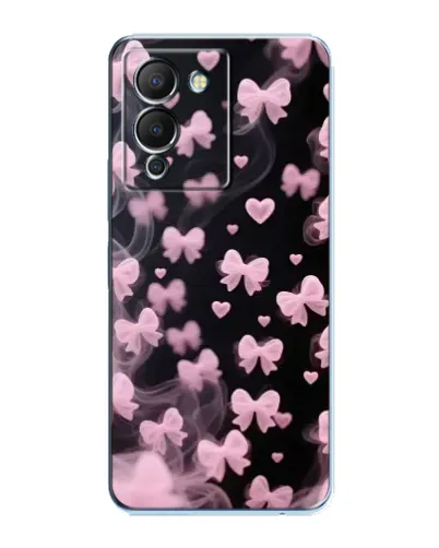 Чехол для Infinix Note 12 (G96) с картинкой «Неоновое кружево»