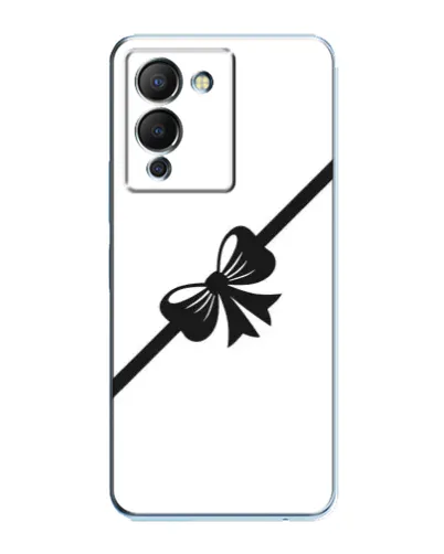 Чехол для Infinix Note 12 (G96) с картинкой «Диагональный бант»