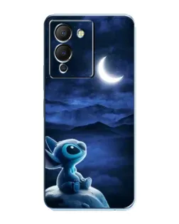 Чехол для Infinix Note 12 (G96) с картинкой «Лунная ночь Стича»