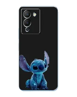 Чехол для Infinix Note 12 (G96) с картинкой «Стич на черном»