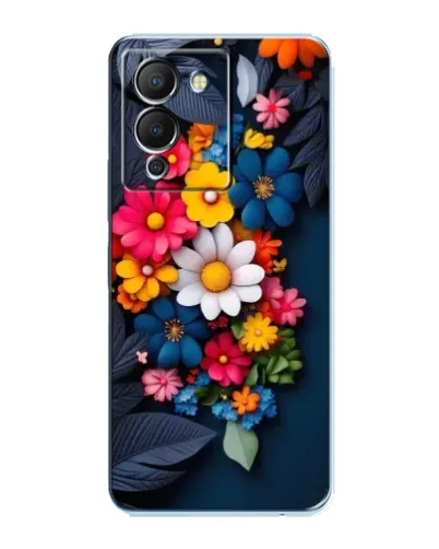 Чехол для Infinix Note 12 (G96) с картинкой «Цветочная феерия»