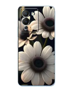 Чехол для Infinix Note 12 (G96) с картинкой «Белые маргаритки макро»