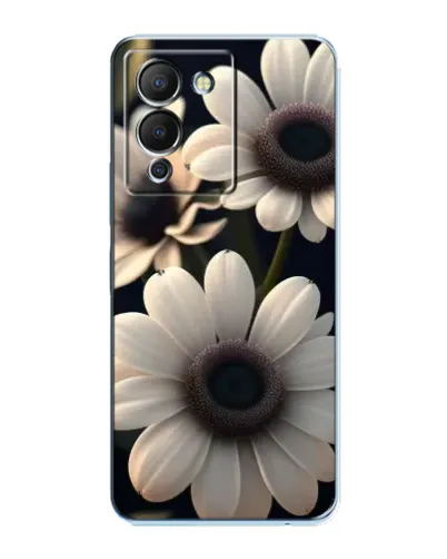 Чехол для Infinix Note 12 (G96) с картинкой «Белые маргаритки макро»