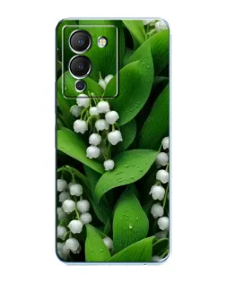 Чехол для Infinix Note 12 (G96) с картинкой «Ландыши в зелени»