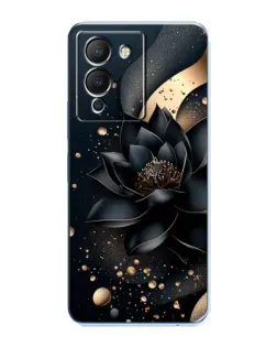 Чехол для Infinix Note 12 (G96) с картинкой «Черный лотос»