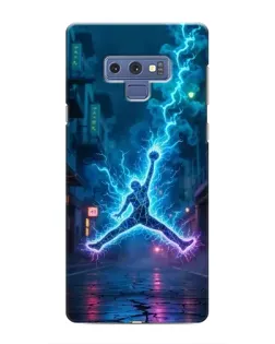 Чехол для Samsung Galaxy Note 9 с картинкой «Jordan Gold Jumpman»