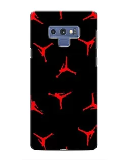 Чехол для Samsung Galaxy Note 9 с картинкой «Jordan Red Pattern»