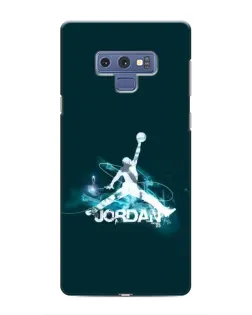 Чехол для Samsung Galaxy Note 9 с картинкой «Jordan Blue Fire»
