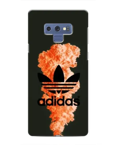Чехол для Samsung Galaxy Note 9 с картинкой «Оранжевый дым Adidas» Чехол для Samsung Galaxy Note 9 с картинкой «Оранжевый дым Adidas»