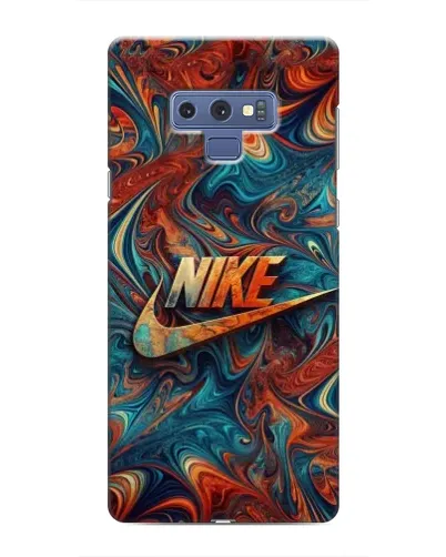 Чехол для Samsung Galaxy Note 9 с картинкой «Nike в абстракции»