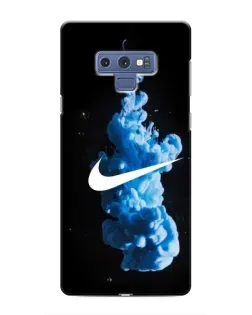 Чехол для Samsung Galaxy Note 9 с картинкой «Nike и синий дым»