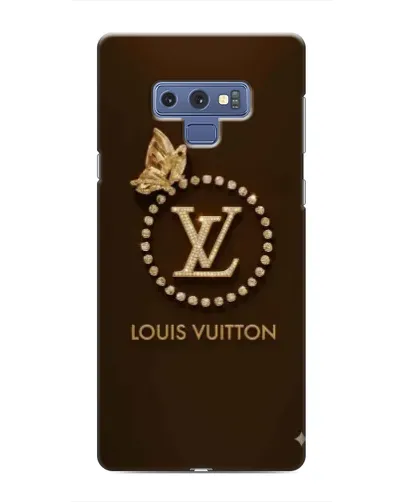 Чохол для Samsung Galaxy Note 9 з картинкою «LV — золота печатка»