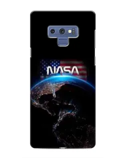 Чехол для Samsung Galaxy Note 9 с картинкой «Земля из космоса NASA»