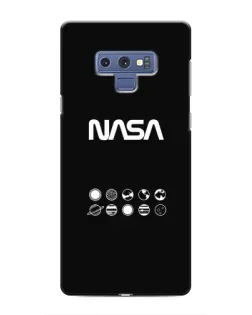 Чехол для Samsung Galaxy Note 9 с картинкой «NASA — технический принт»