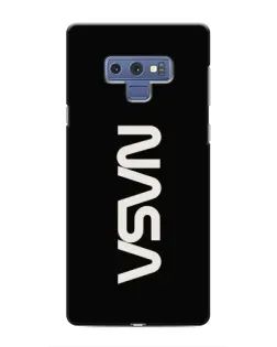 Чехол для Samsung Galaxy Note 9 с картинкой «NASA — вертикальный логотип»