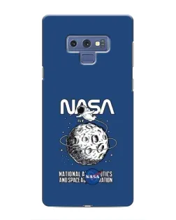 Чехол для Samsung Galaxy Note 9 с картинкой «NASA — лунная миссия»