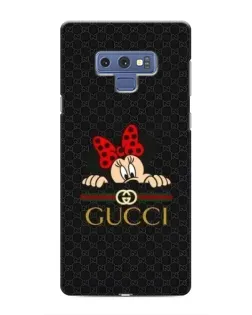 Чехол для Samsung Galaxy Note 9 с картинкой «Минни Маус Gucci — черный»