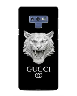 Чехол для Samsung Galaxy Note 9 с картинкой «Gucci — серебряный лев»