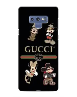Чехол для Samsung Galaxy Note 9 с картинкой «Gucci — герои Disney и монограмма»