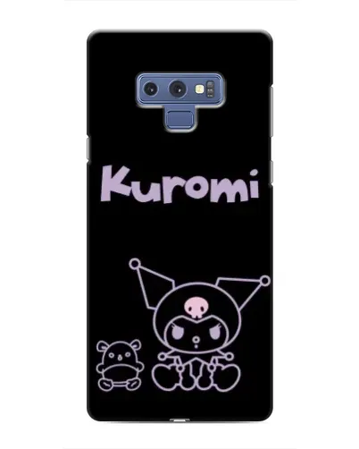 Чехол для Samsung Galaxy Note 9 с картинкой «Kuromi — черный минимализм»