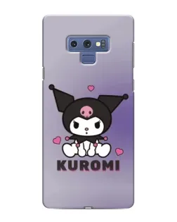 Чохол для Samsung Galaxy Note 9 з картинкою «Kuromi — фіолетовий арт»