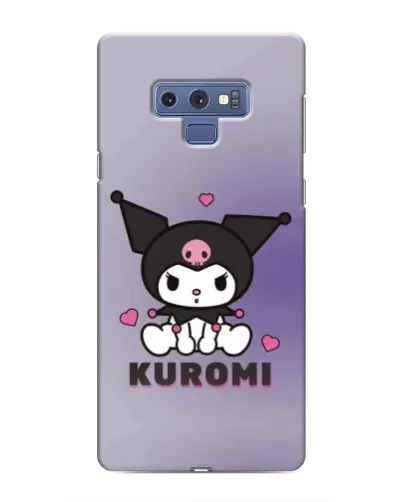 Чехол для Samsung Galaxy Note 9 с картинкой «Kuromi — фиолетовый арт»