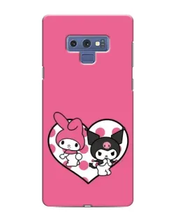 Чохол для Samsung Galaxy Note 9 з картинкою «Kuromi та My Melody»
