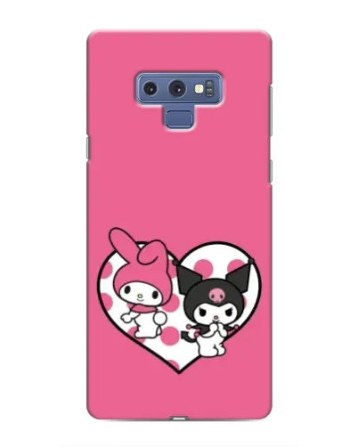 Чехол для Samsung Galaxy Note 9 с картинкой «Kuromi и My Melody»